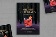 Halloween Cocktail Flyer Template, a Flyer Template by BrandPacks (Thumbnail 1 of 5)