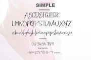 SIMPLE Harmonic Font Duo, a Script Font by Artstudio (Thumbnail 7 of 12)
