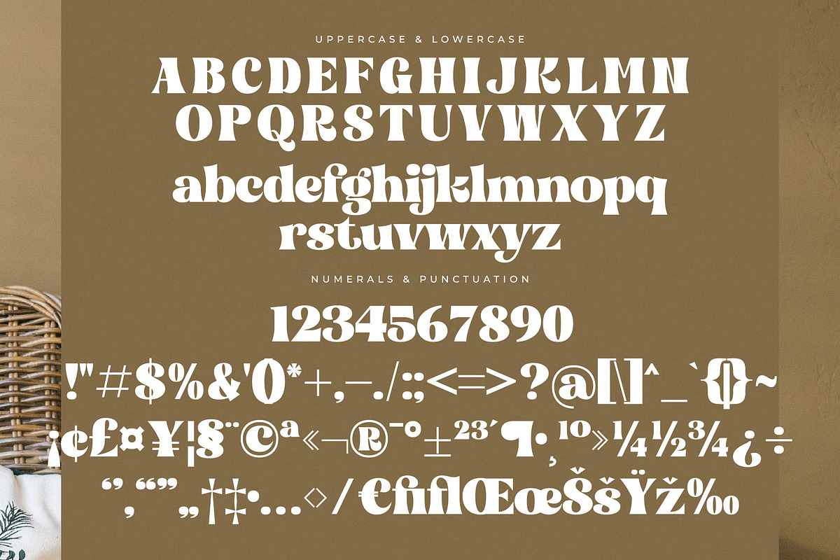 Bogien Seralu Modern Retro Serif, a Serif Font by Letterena Studios (Photo 13 of 15)