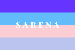 Sarena Colorful HTML Theme