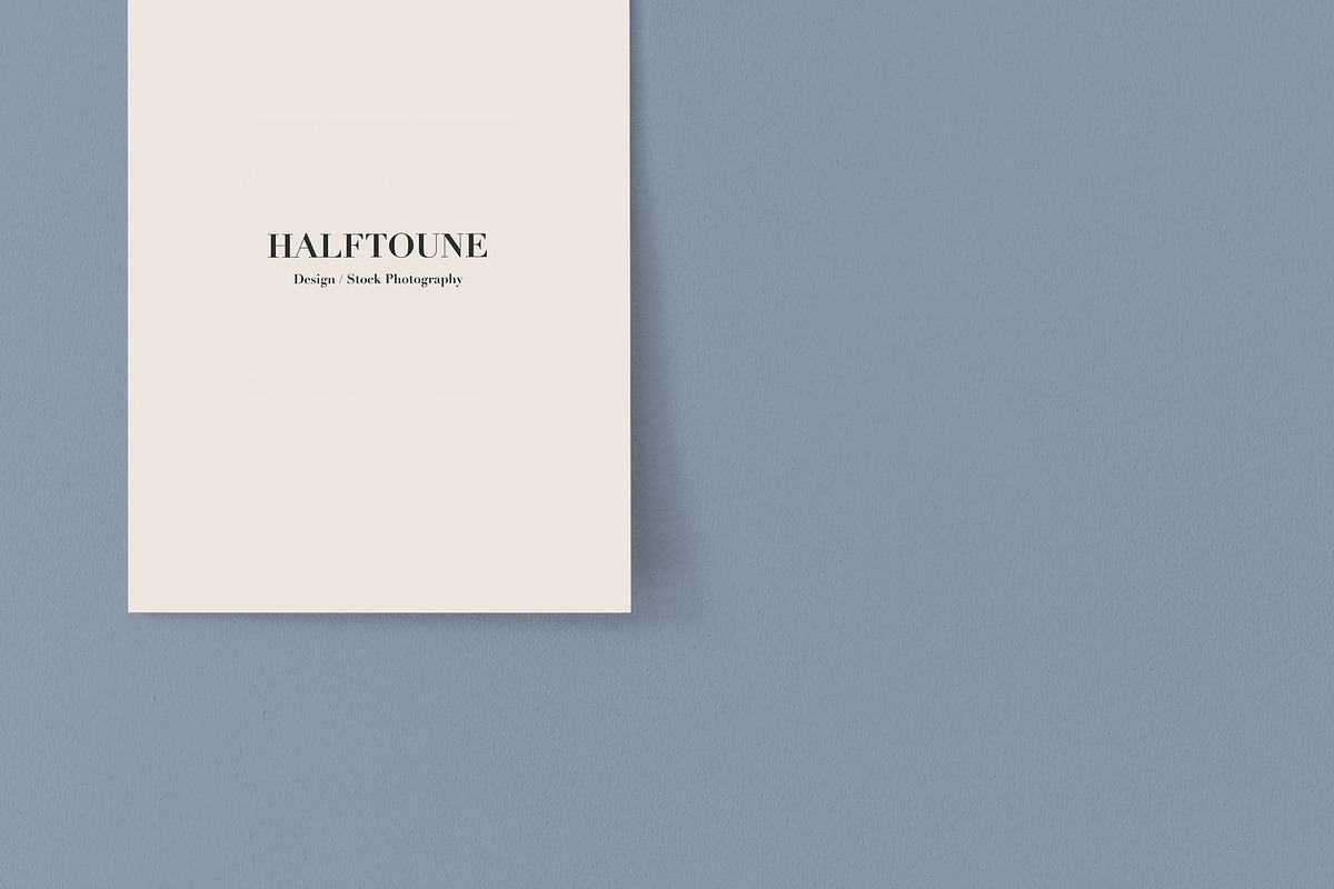 Mockup A4 Customizable Background, a Graphic by HALFTOUNE (Photo 3 of 4)