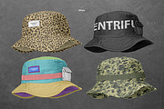 Bucket Hat Mockup, a Hat Mockup by Uncentrifuged Pressure (Thumbnail 3 of 7)