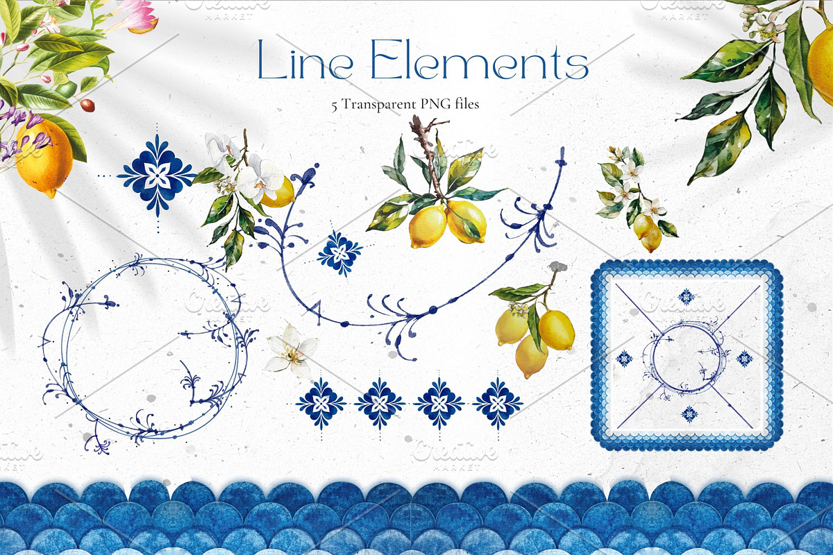 The Exotic Lemon Collection, an Object Illustration by Alisa Mikibith Art (Photo 8 of 18)