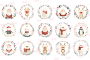 Christmas Wreath Illustrations Clipa, an Illustration by Markicha Art (Thumbnail 5 of 6)