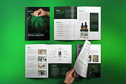 Hemp Product Brochure Template, a Brochure Template by VectStock (Thumbnail 1 of 7)