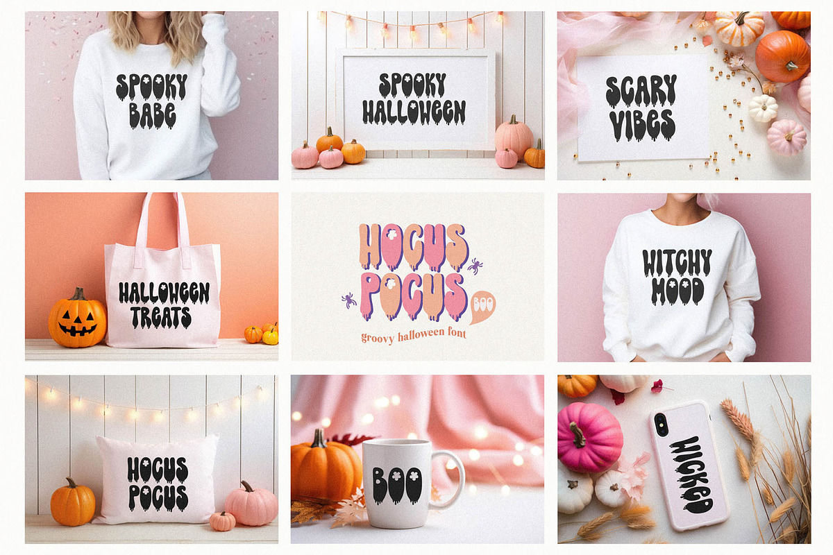 Spooky Halloween Bundle - 8 Fonts, a Handwritten Font by BarcelonaShop (Photo 7 of 9)