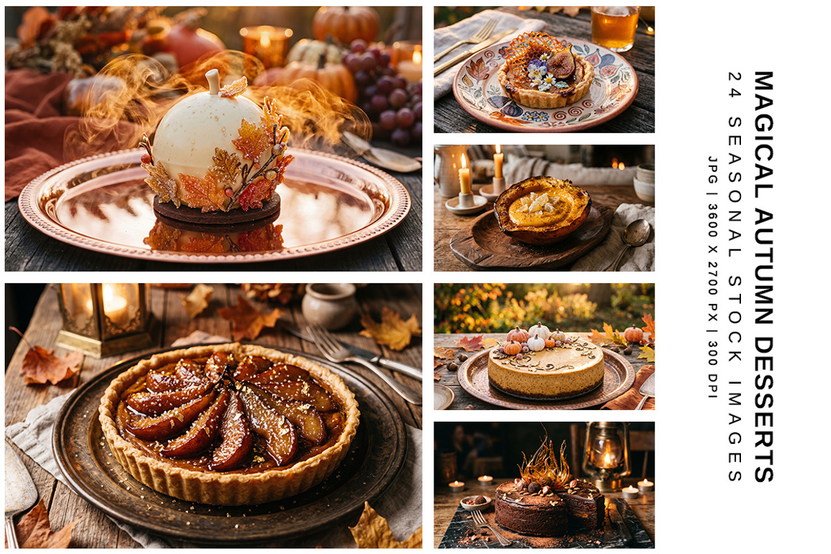 Magical Autumn Desserts, a Food & Drink Photo by Digital Art Creations (Photo 2 of 6)