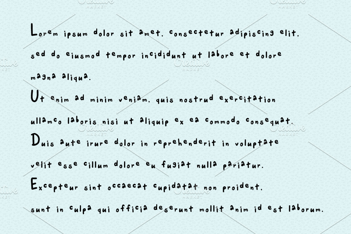 Alcoholic font handwritten alphabet preview 5