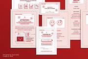 Love Virus Wedding Invitation Suite, an Invitation Template by Squirrel92 (Thumbnail 4 of 4)