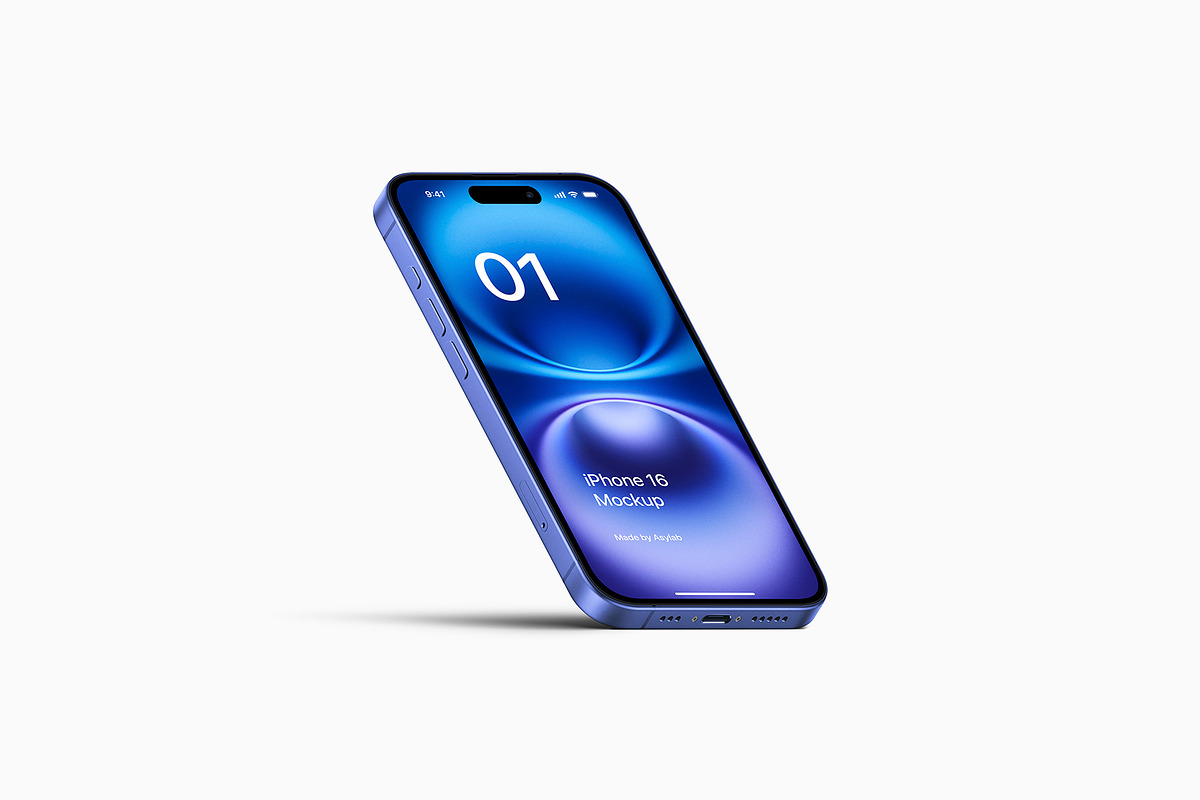 iPhone 16 - 24 Mockups Scenes, an iPhone Mockup by Asylab (Photo 29 of 58)