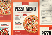 Pizza Restaurant Menu, a Print Template by SquidPixey (Thumbnail 4 of 6)