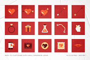 Valentine’s Day Illustration Set, an Object Graphic by The Good Store (Thumbnail 2 of 8)