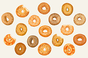 Bagel VECTOR illustrations, an Object Graphic by Natalka Dmitrova art (Thumbnail 13 of 16)