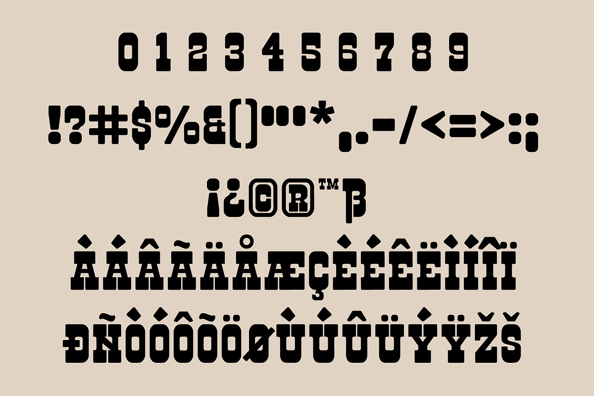 Second Rodeo, a Slab Serif Font by Loudoun Design Co. (Photo 4 of 6)