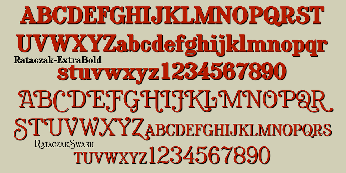 Rataczak, a Serif Font by Ingrimayne Type (Photo 10 of 10)