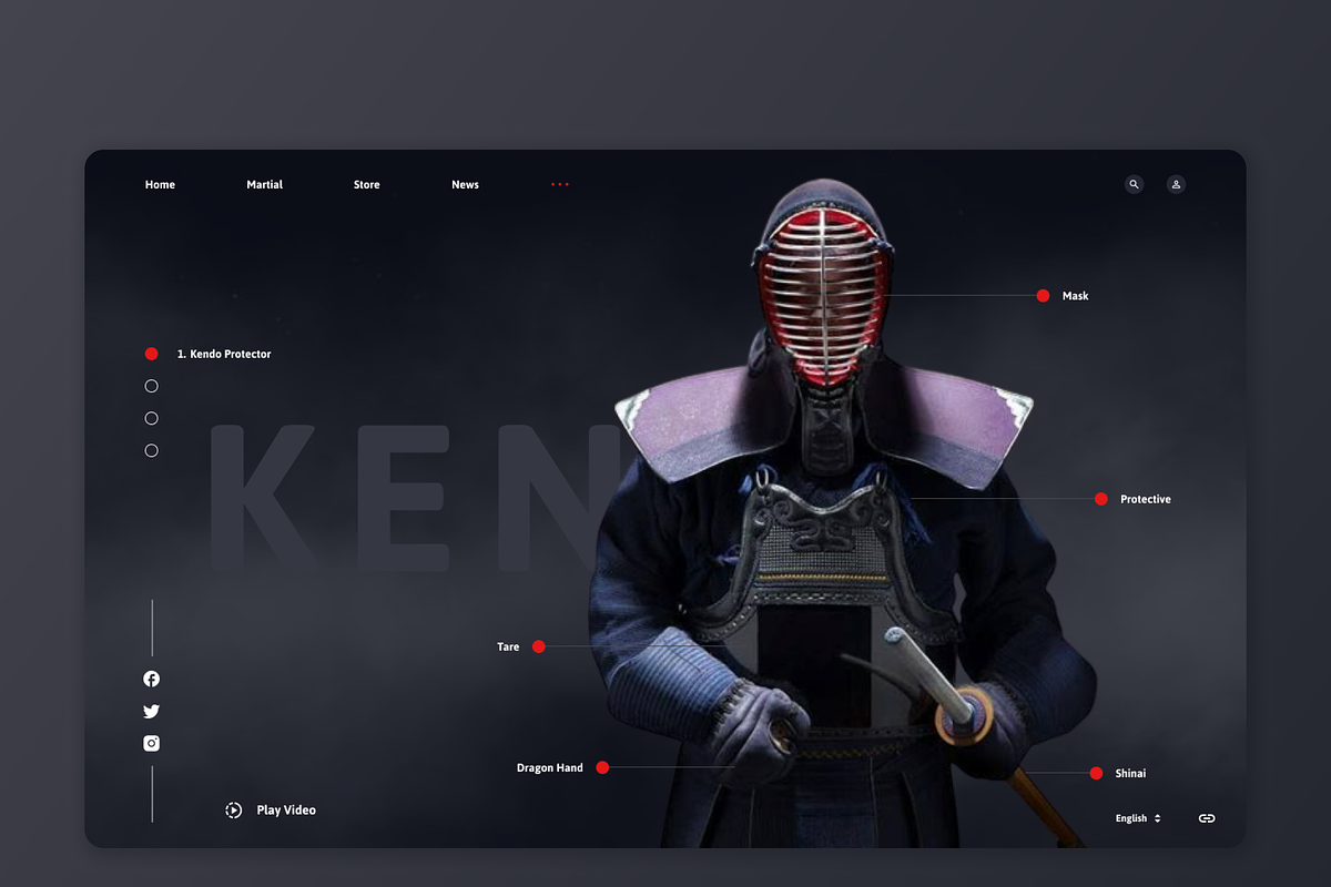 A Modern and Engaging Website UI Des, an UI Kit Template by skshihabulislam