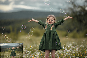 Bubbles Photoshop Overlays