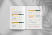 Annual report brochure template, a Brochure Template by Tanmoy Topu (Thumbnail 10 of 12)