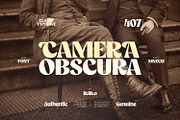 Camera Obscura - Classy Type, a Serif Font by ikiiko (Thumbnail 1 of 7)