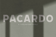 Pacardo. Sans Serif font family., a Sans Serif Font by Luxfont (Thumbnail 7 of 8)