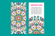Mandala greeting cards set, a Card Template by Iryna Denysova (Thumbnail 9 of 9)