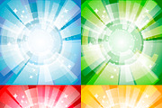 Bright backgrounds set, a Texture Illustration by Saranai Store (Thumbnail 6 of 8)