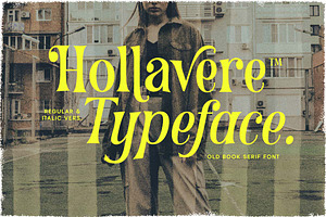 Hollavere – Old Book Serif Font