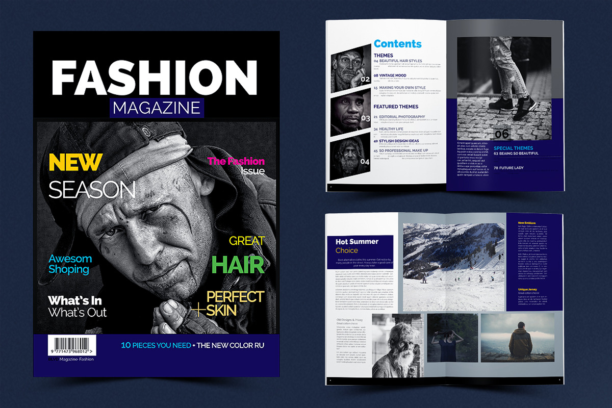 Lookbook / Fashion Magazine, a Magazine Template by artico (Photo 2 of 6)