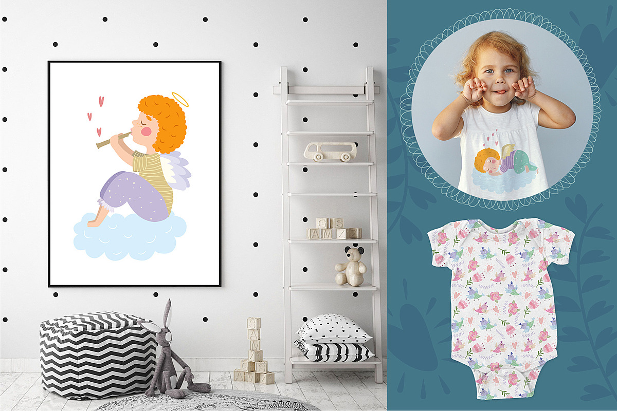 Sweet angels collection, a Graphic by natamastery (Photo 5 of 5)
