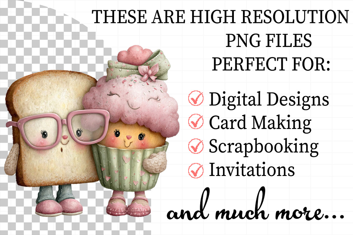 Bread Friends Clipart, an Illustration by Daily.Designs (Photo 2 of 7)