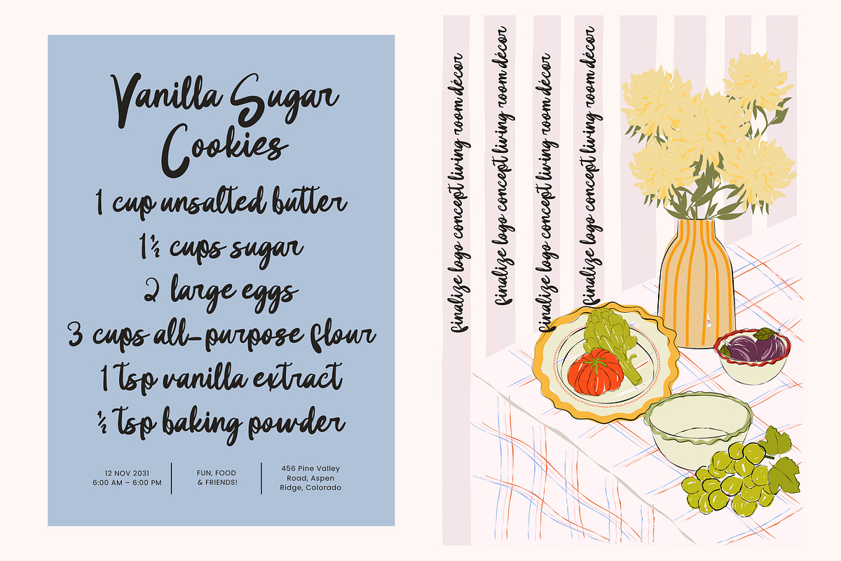 Kindly Reply Whimsical Handwritten, a Handwritten Font by AmorfaType (Photo 7 of 8)