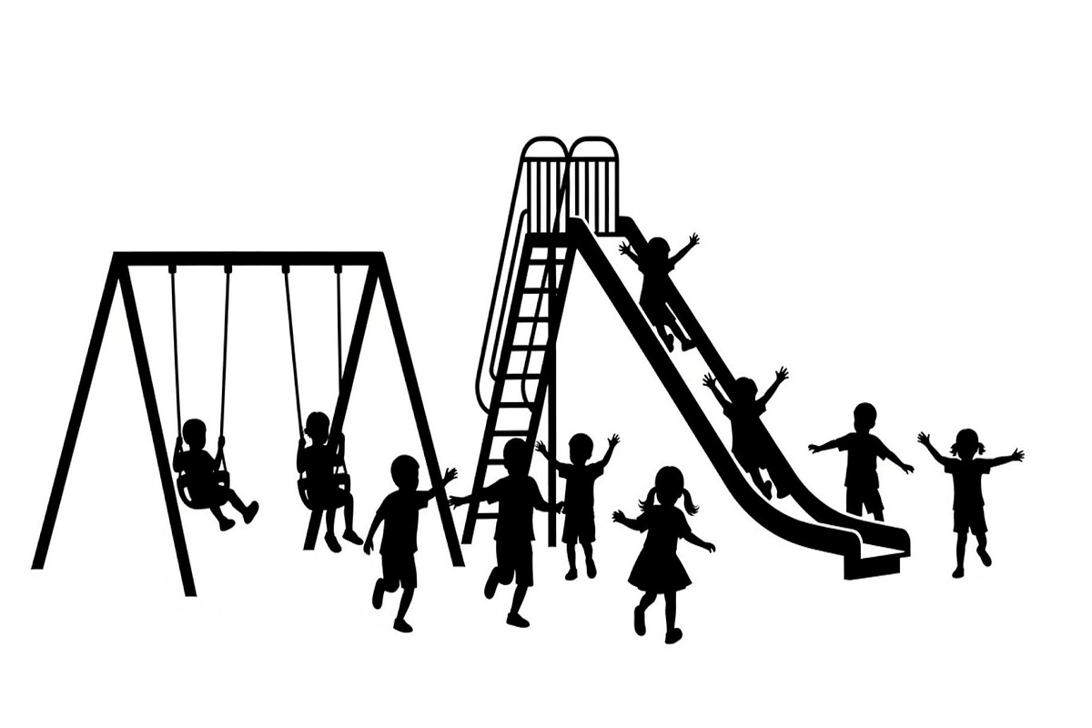 50 Kids Playground Silhouette Bundle, an Illustration by Gfx_Store (Photo 18 of 51)