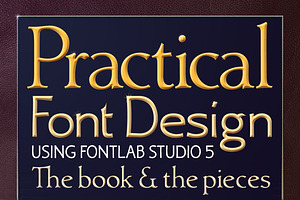 Practical Font Design Book Package