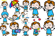 Little Boy ~ Cartoon Character Set, an Education Illustration by The Toon Company (Thumbnail 5 of 7)
