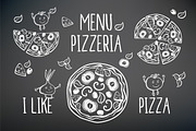 Hand drawn food elements., an Object Graphic by Tkoko vectors & patterns (Thumbnail 5 of 12)