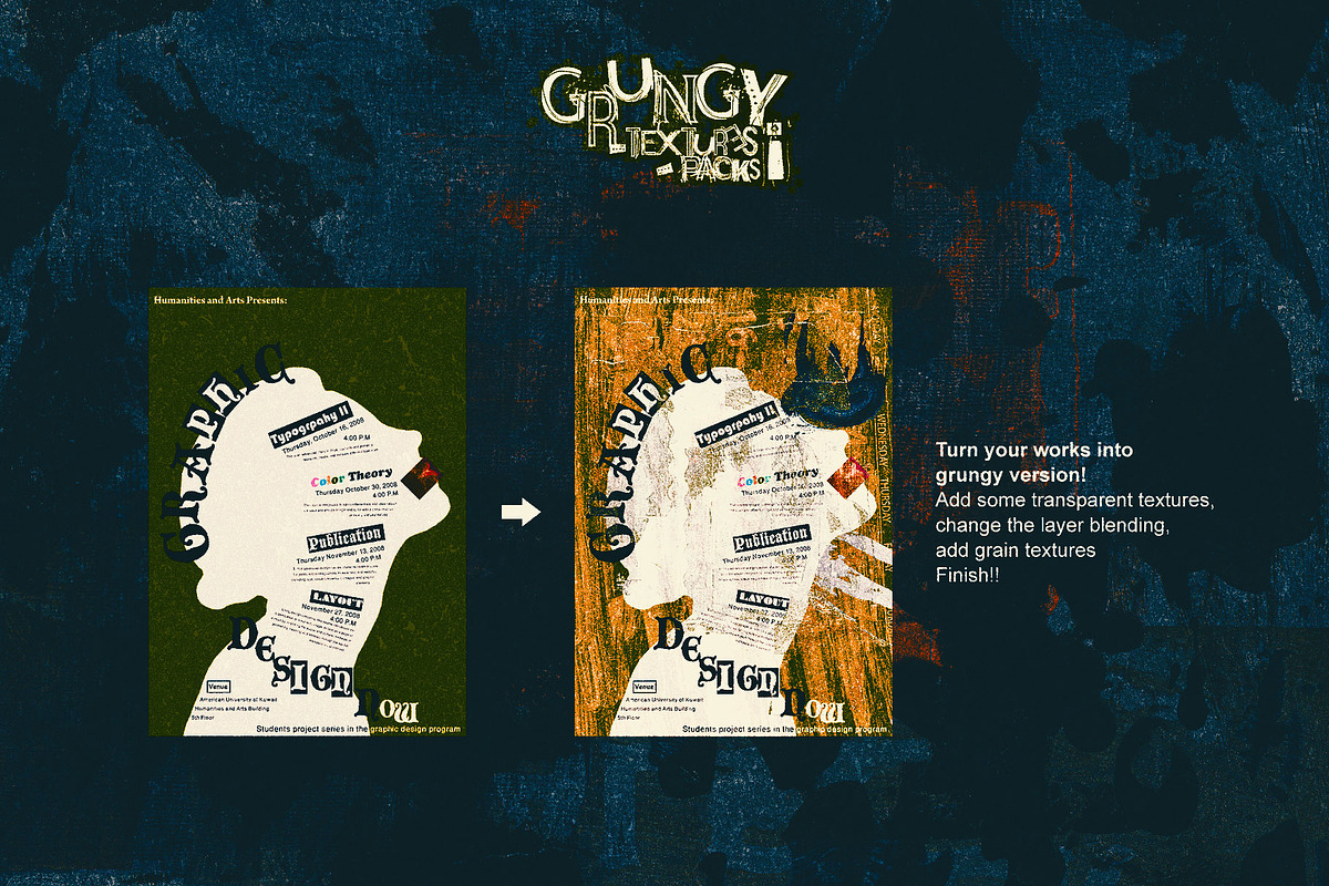 Grungy Textures Packs, a Texture Graphic by nicholasasmita (Photo 9 of 9)