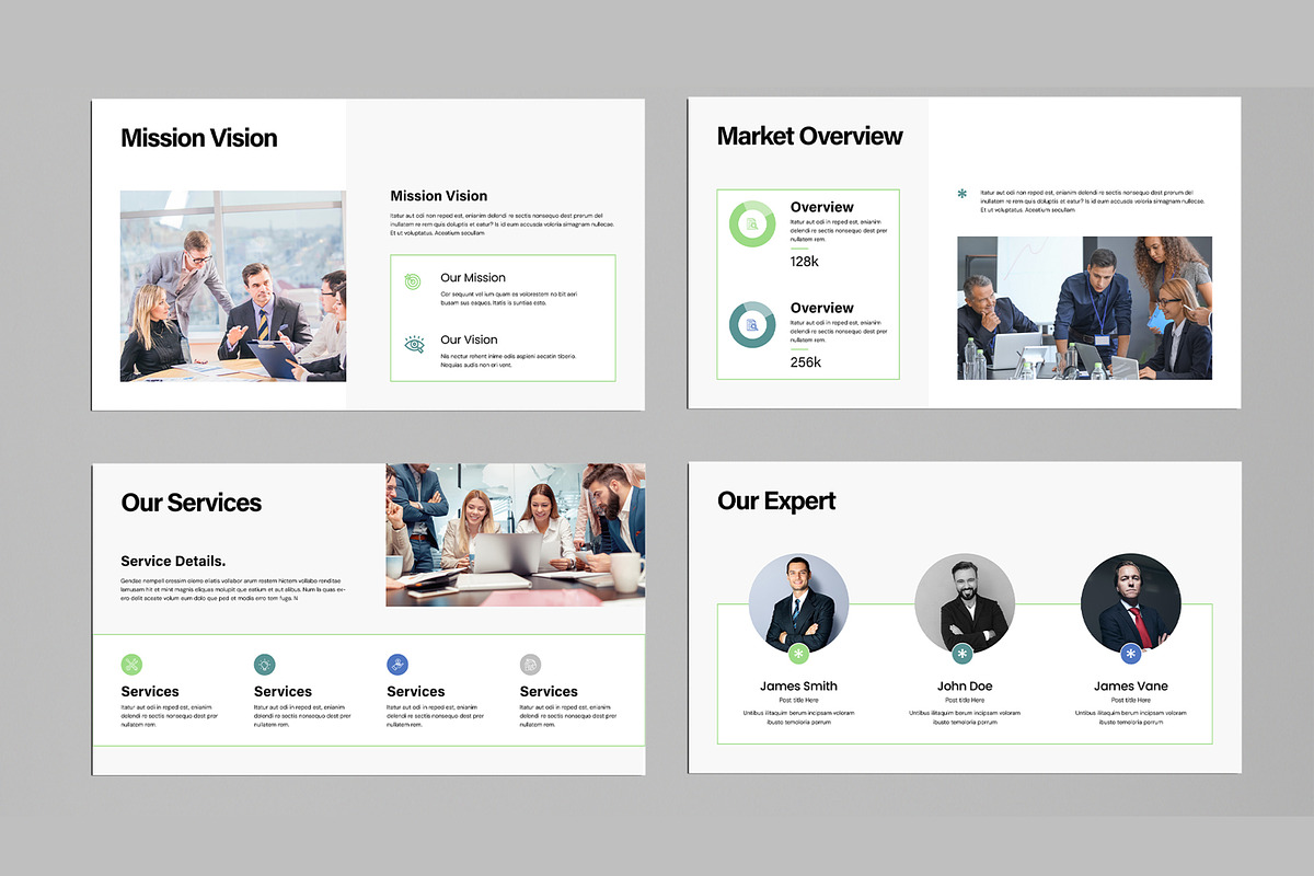 Marketing Plan Presentation Template, a Presentation Template by MightyDesign (Photo 3 of 8)