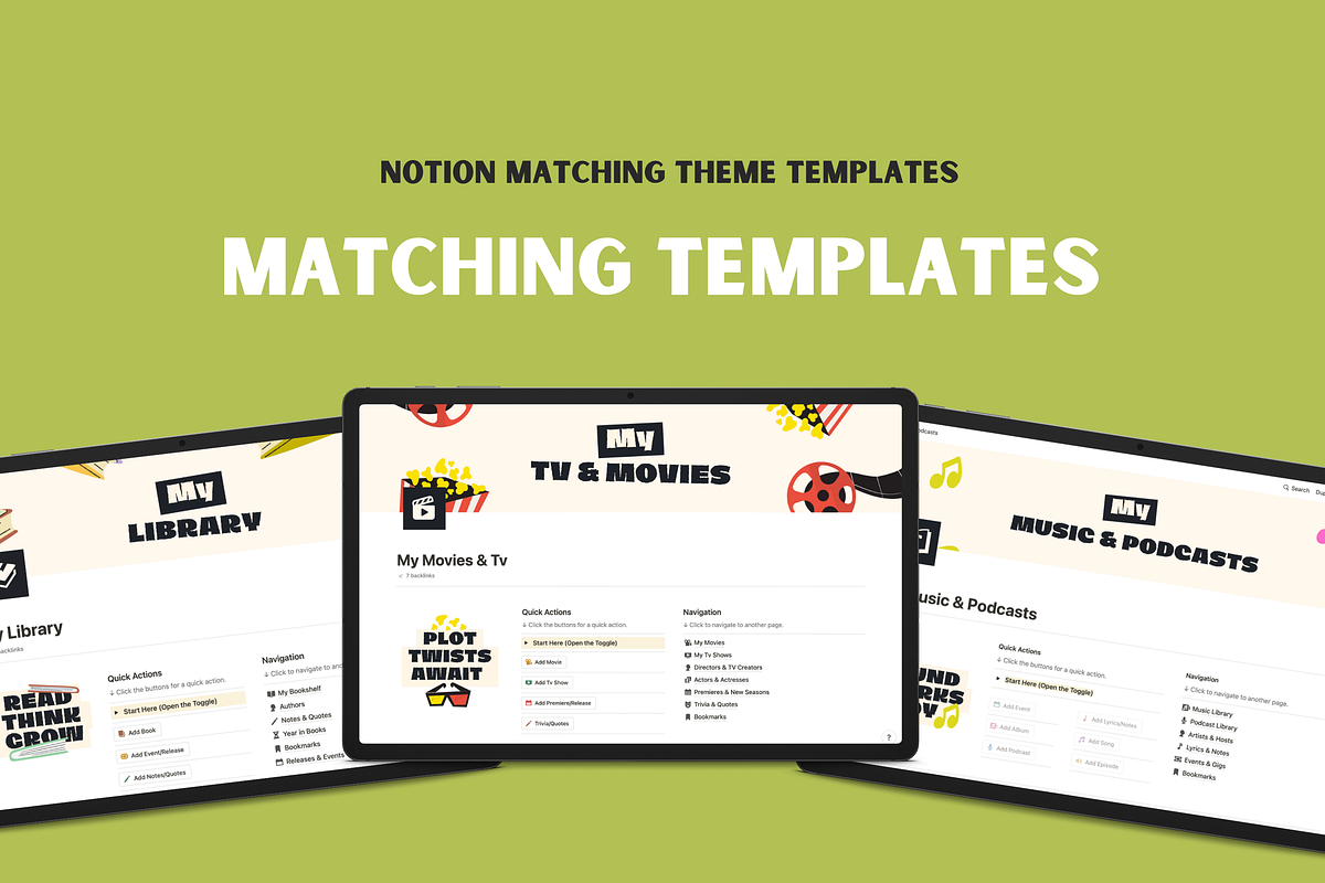 Notion Recipes Meal Planner Template, a Templates & Theme by Woolshark (Photo 8 of 10)