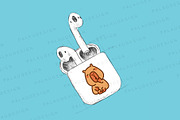 Cute Kawaii Capybara Character, an Animal Illustration by Palau (Thumbnail 2 of 12)
