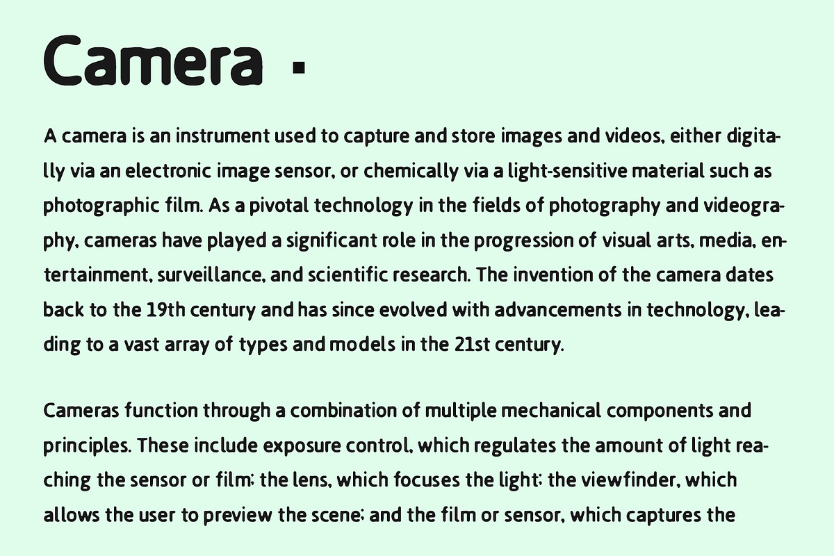 Festgard Oxiedart Rounded Sans Serif, a Sans Serif Font by Maulana Creative (Photo 3 of 7)