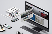 Vidio - Social Video Website, an UI Kit Template by No.13 (Thumbnail 1 of 3)
