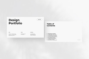 Portfolio Keynote Template