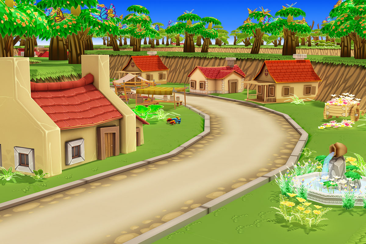 Cartoon Spring Farm, an Environmental 3D Model by Souchenki (Photo 14 of 23)