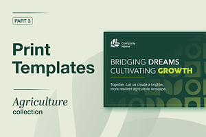 Agriculture Print Templates – Part 3