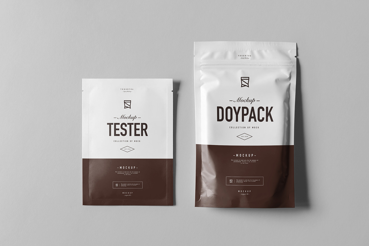 Doypack Mock-up, a Packaging Mockup by Yogurt86 (Photo 7 of 9)