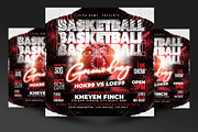 Basketball Flyer Template, a Flyer Template by RTXdesinger99 (Thumbnail 1 of 3)