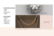 Wix Ecommerce Website Template | KIM, a Wix Template by Design Unique (Thumbnail 8 of 10)
