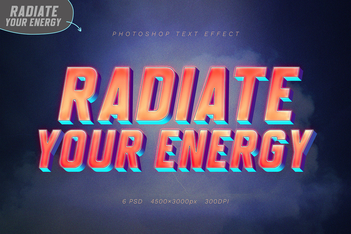 Retro Neon Light Text Effect, a Layer Style Add-On by Andrew Skoch Design (Photo 4 of 9)