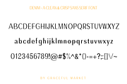 Denim Sans Serif Font, a Sans Serif Font by Graceful Market (Thumbnail 2 of 3)