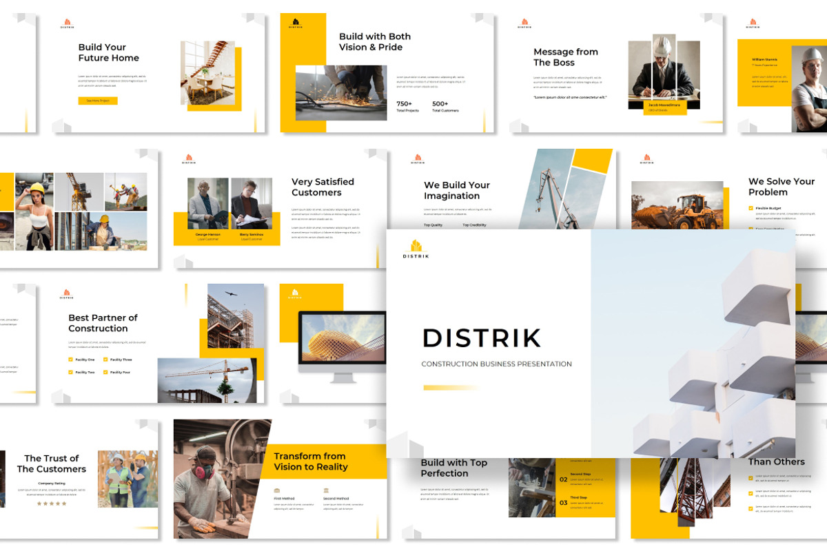 Construction Presentation G-Slides, a Presentation Template by Antstheme (Photo 2 of 3)